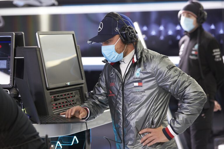 Valtteri Bottas, Mercedes, Racingline