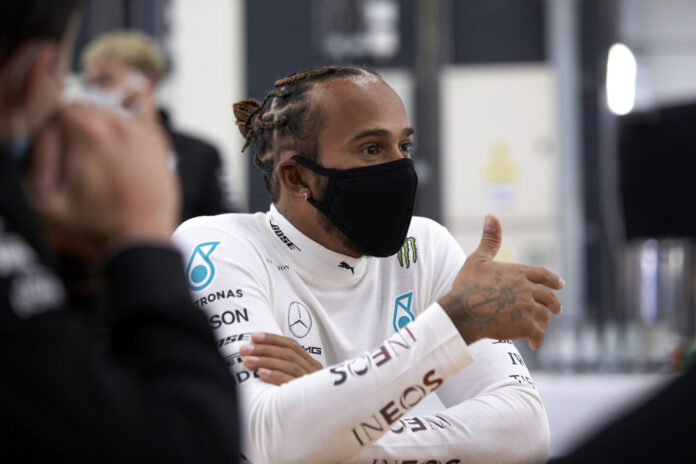 Hamilton, racingline
