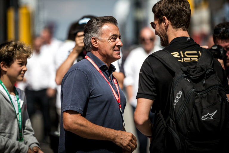 Alesi, racingline