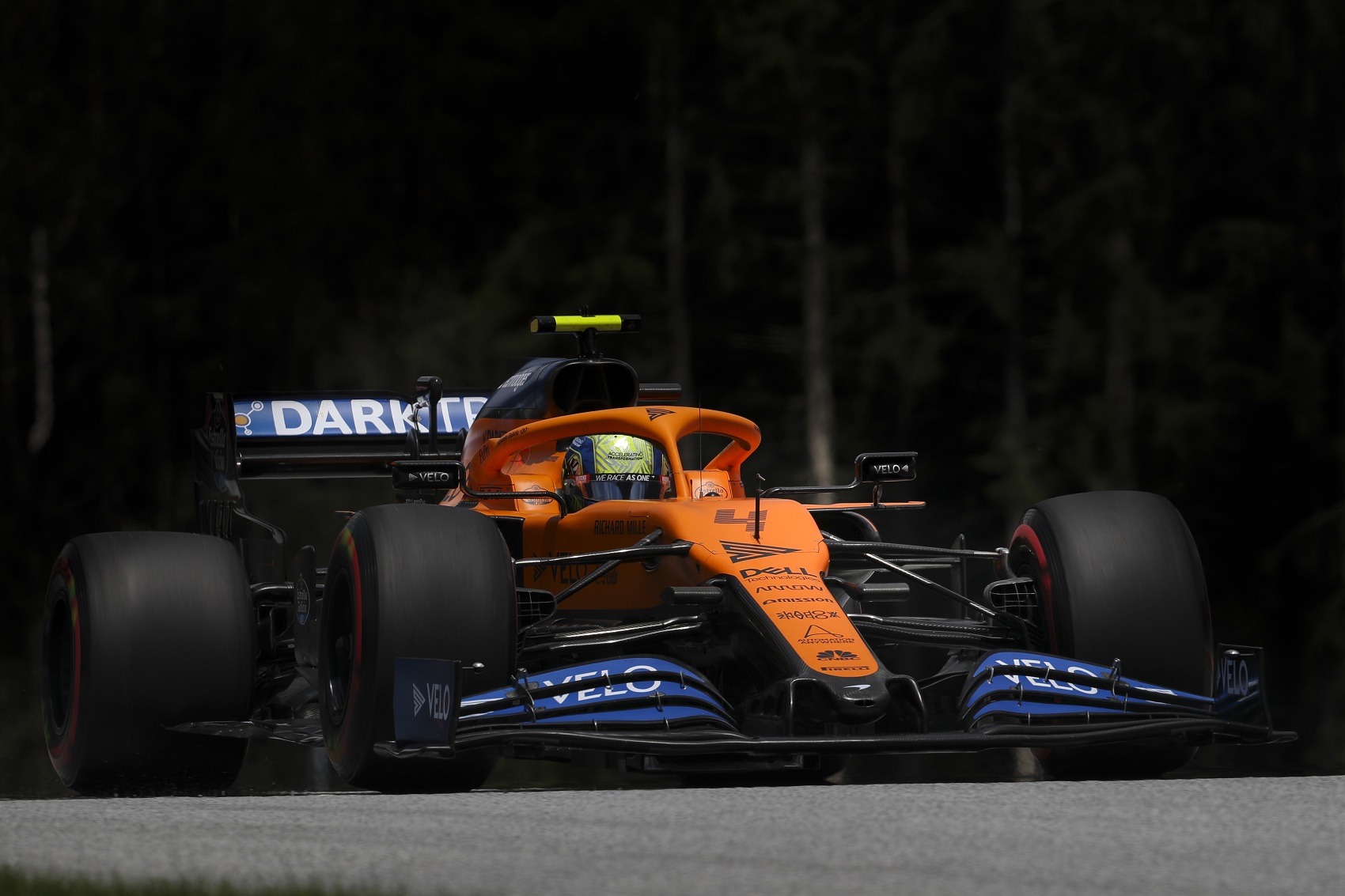 Lando Norris, McLaren, racingline
