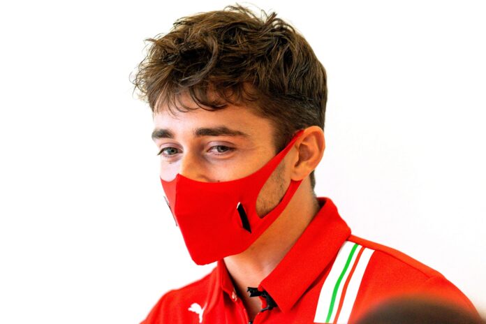 Charles Leclerc, Ferrari, racingline