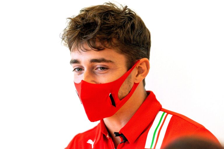Charles Leclerc, Ferrari, racingline