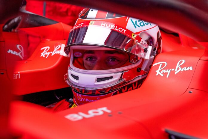 Charles Leclerc, Ferrari, racingline