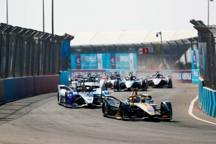 Formula E, racingline