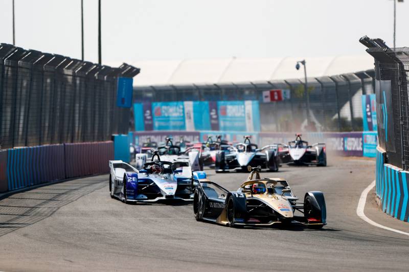 Formula E, racingline