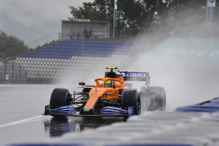 Lando Norris, McLaren, racingline