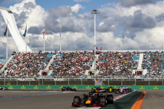 Forma-1, Szocsi, racingline, orosz nagydíj