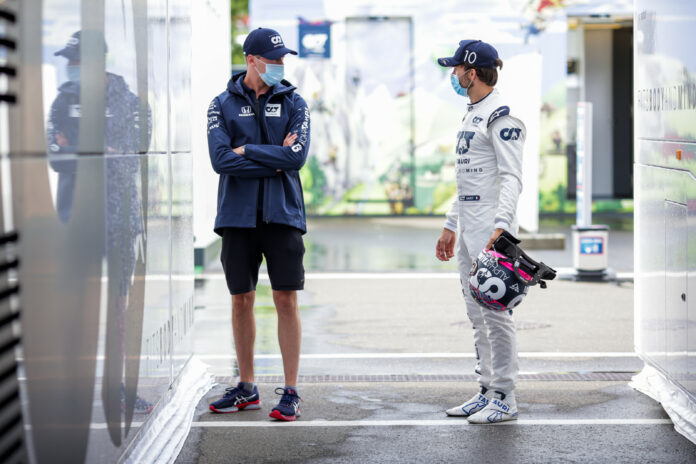 Danyiil Kvjat & Pierre Gasly, AlphaTauri, racingline.hu