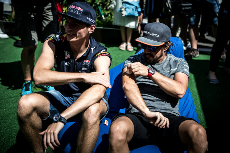 Fernando Alonso, Max Verstappen