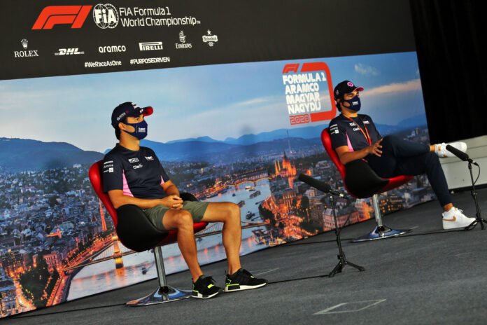 Sergio Perez, Lance Stroll, Racing Point