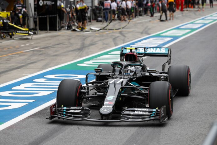 Valtteri Bottas, Mercedes, racingline