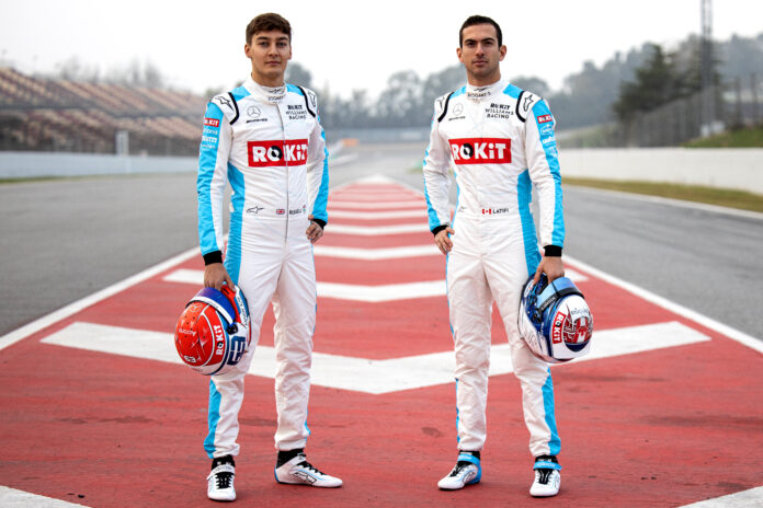George Russell & Nicholas Latifi, Williams, racingline.hu