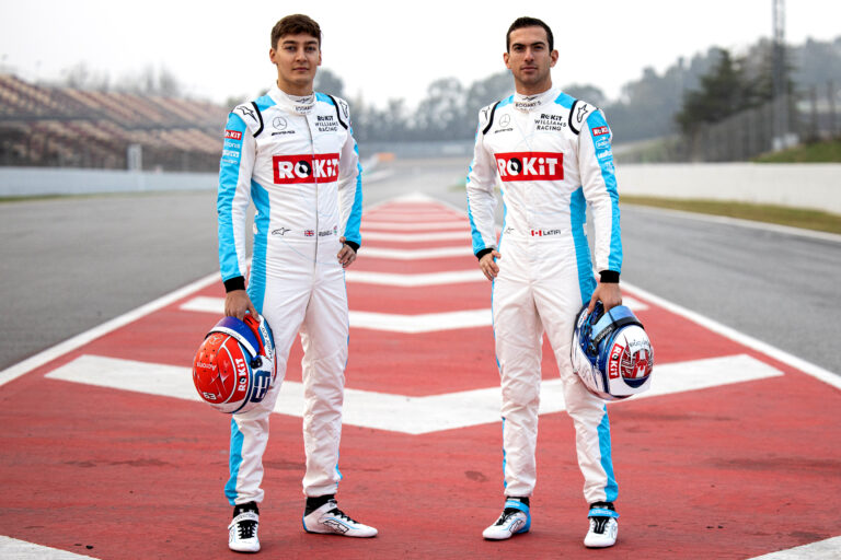 George Russell & Nicholas Latifi, Williams, racingline.hu