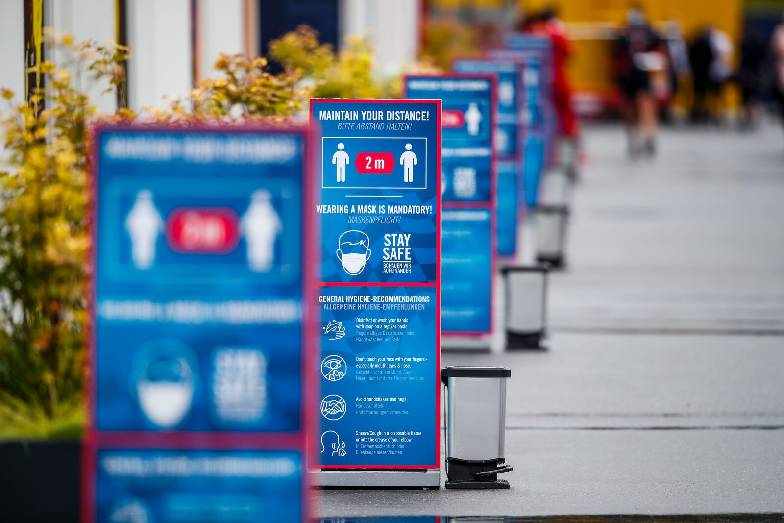 Az első F1-es napok mérlege: 4032 COVID-teszt, nulla pozitív eset