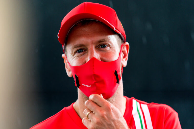 Vettel, racingline