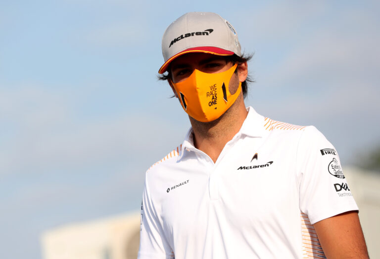 Carlos Sainz, McLaren, racingline