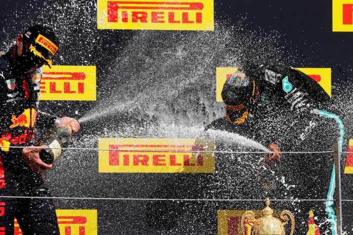 Hamilton, Verstappen, Leclerc