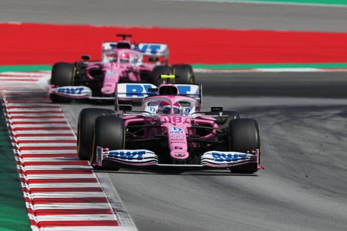 Lance Stroll, Sergio Pérez, Racing Point, racingline