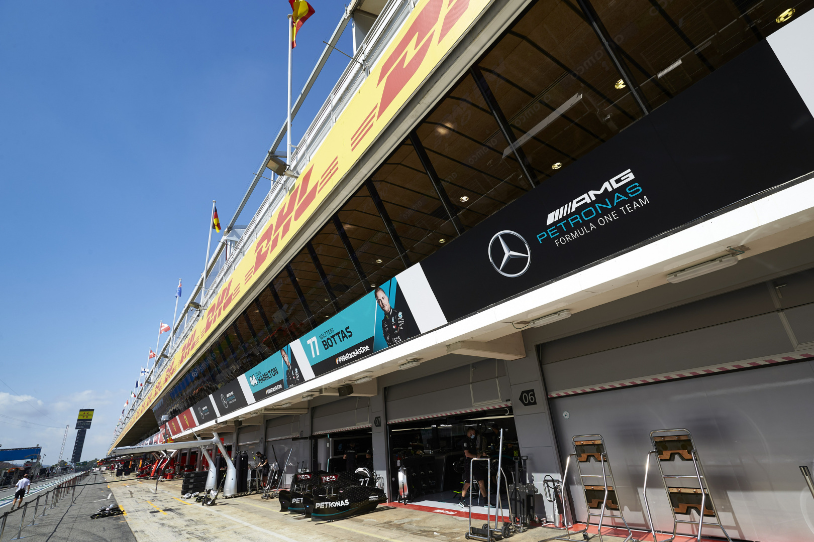 Bottas, Hamilton, Merecdes, rajtgyakorlás