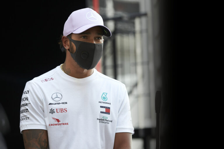 íLewis Hamilton, Mercedes, racingline
