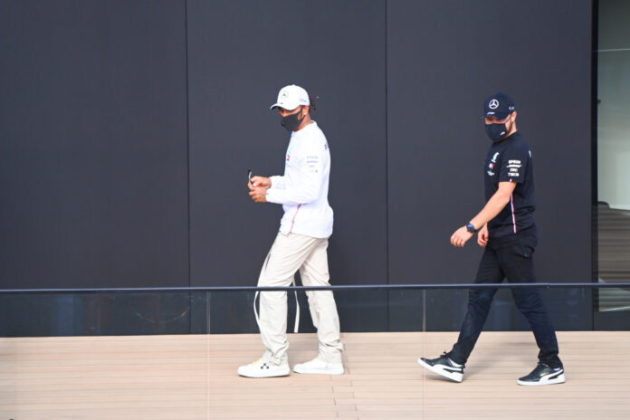 Lewis Hamilton, Valtteri Bottas, racingline