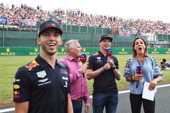 Max Verstappen, Natalie Pinkham, Pierre Gasly