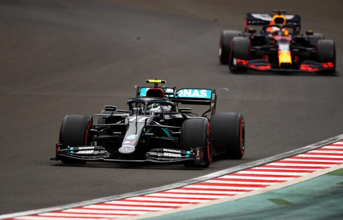 Valtteri Bottas, Max Verstappen, Mercedes, Red Bull, Honda, racingline