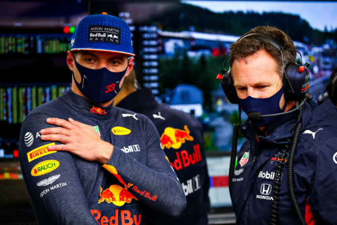 Max Verstappen, Christian Horner, racingline