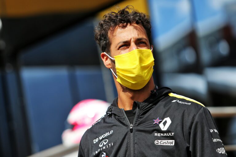 Daniel Ricciardo, Renault, racingline