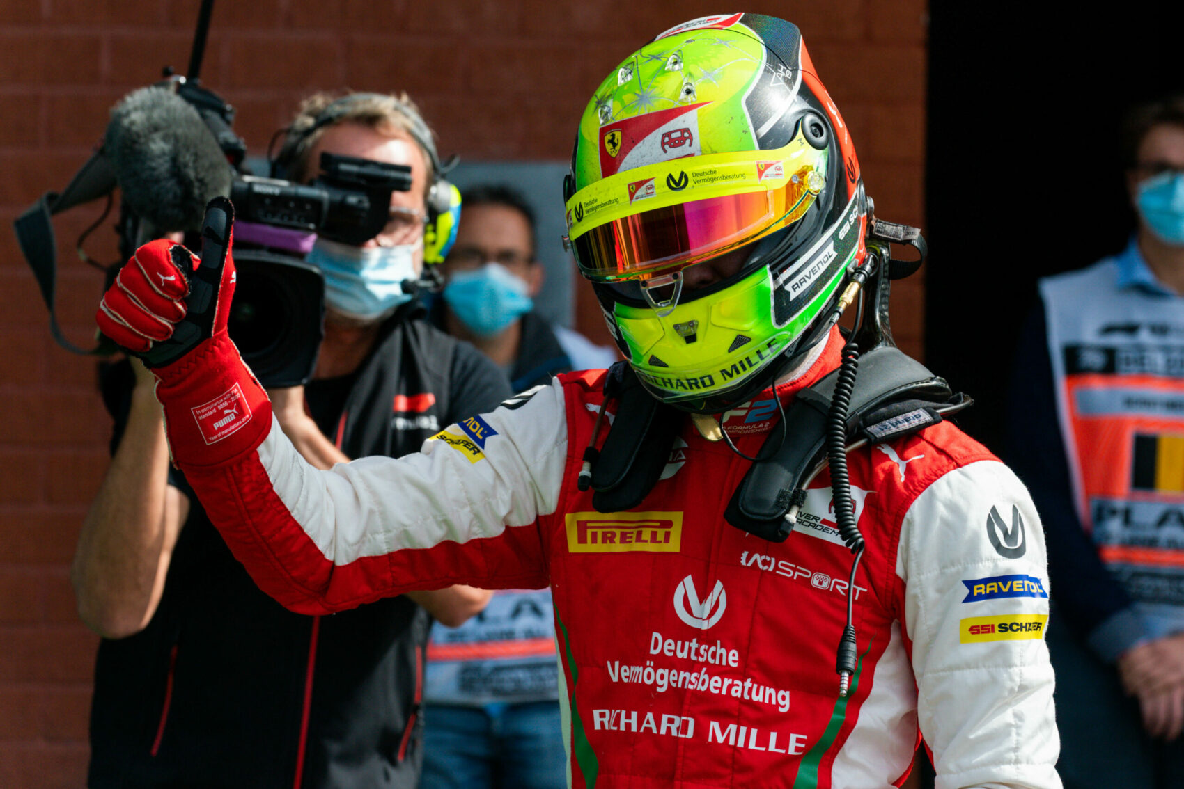 Schumacher remek példaként szolgál Shwartzman számára