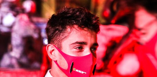 Charles Leclerc, Ferrari, racingline