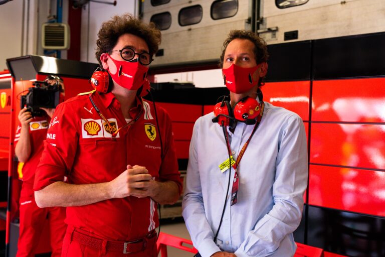 Elkann, Ferrari, racingline