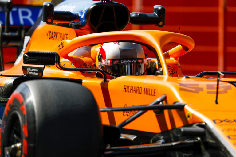 Carlos Sainz, McLaren, racingline