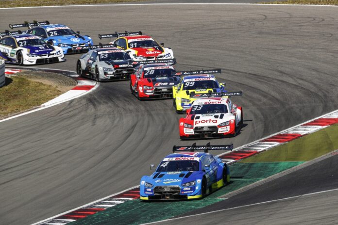 Frijns, Rast & Rockenfeller, Nürburgring, DTM, racingline.hu