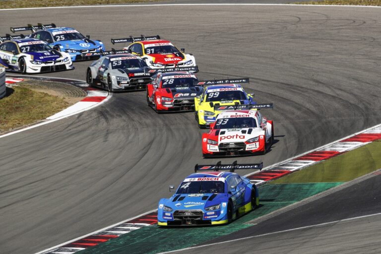 Frijns, Rast & Rockenfeller, Nürburgring, DTM, racingline.hu