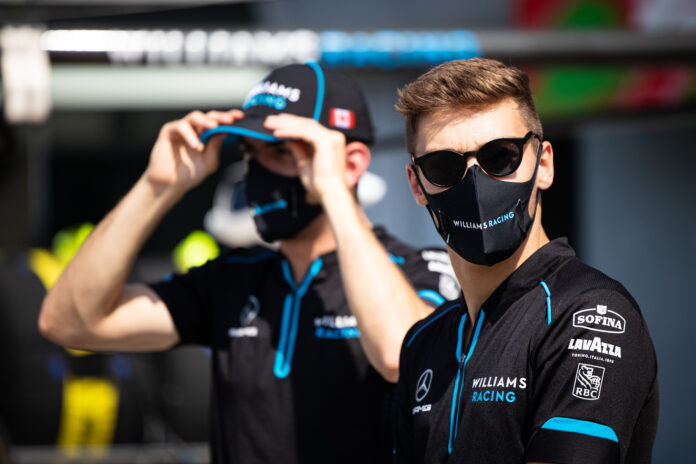 George Russell & Nicholas Latifi, Williams, racingline.hu