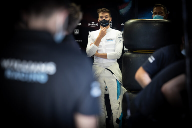 George Russell, racingline