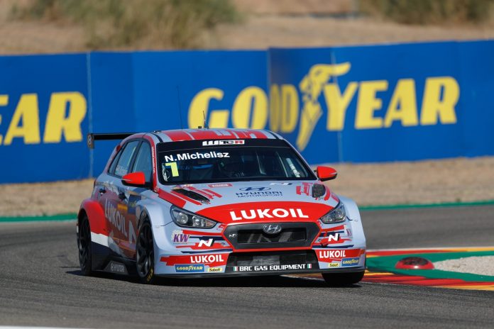 Michelisz Norbert, BRC Hyundai, Aragón, racingline.hu, wtcr