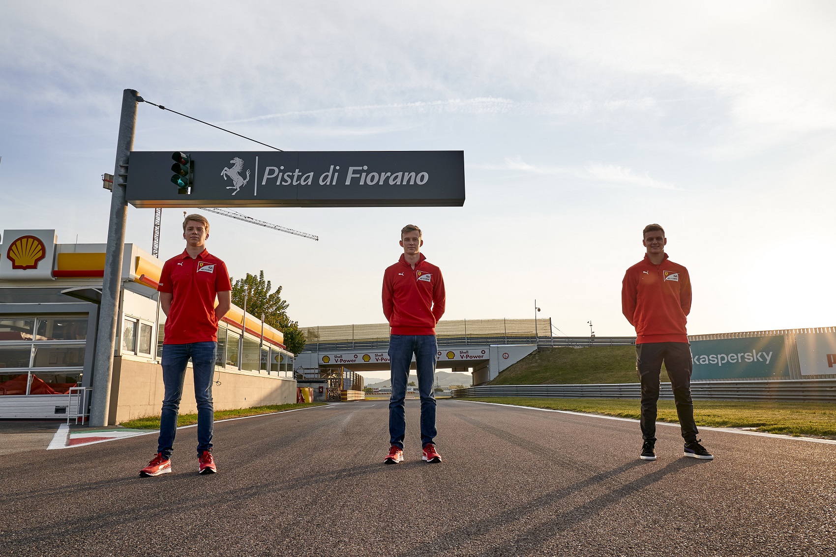 Robert Shwartzman, callum ilott, mick schumacher, ferrari
