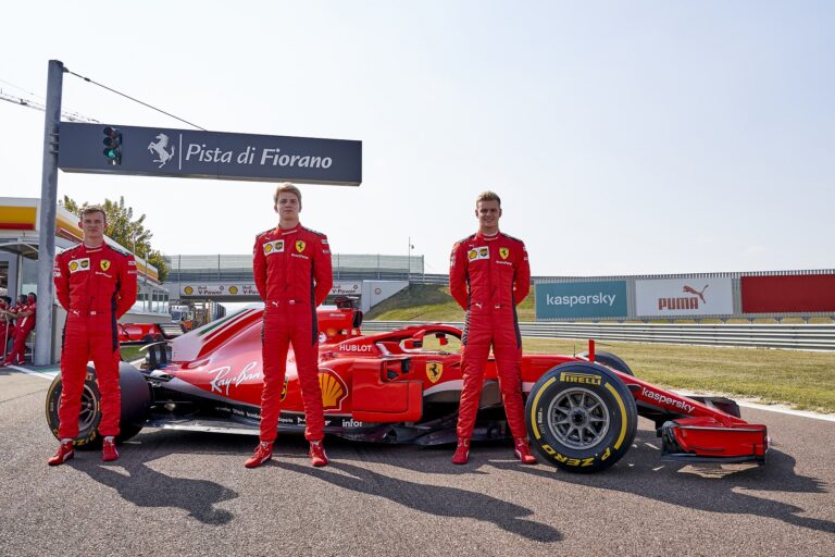 Robert Shwartzman, callum ilott, mick schumacher