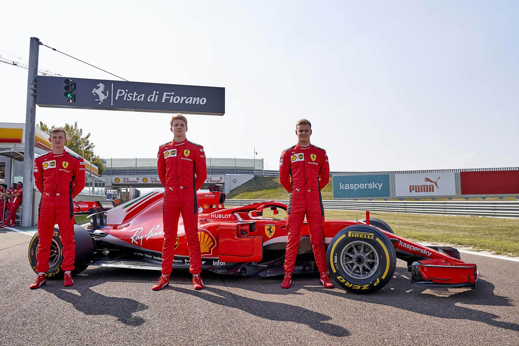 Robert Shwartzman, callum ilott, mick schumacher