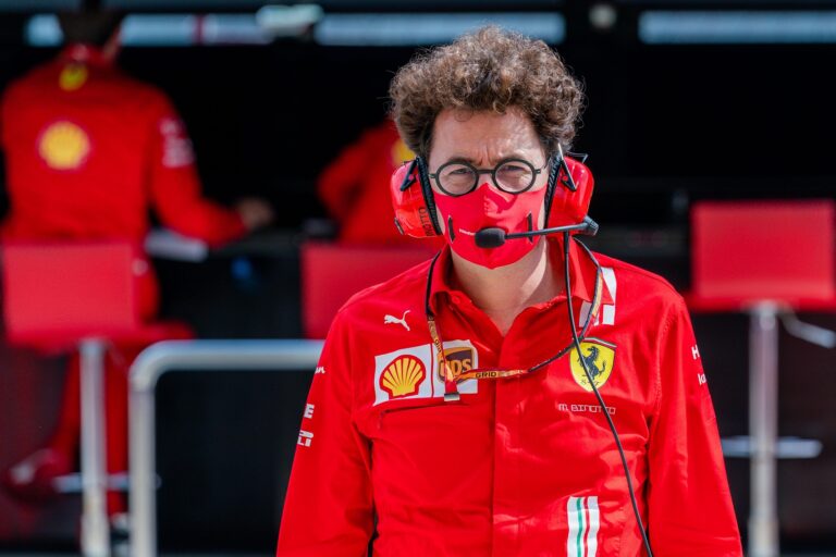 Mattia Binotto, Ferrari, racingline