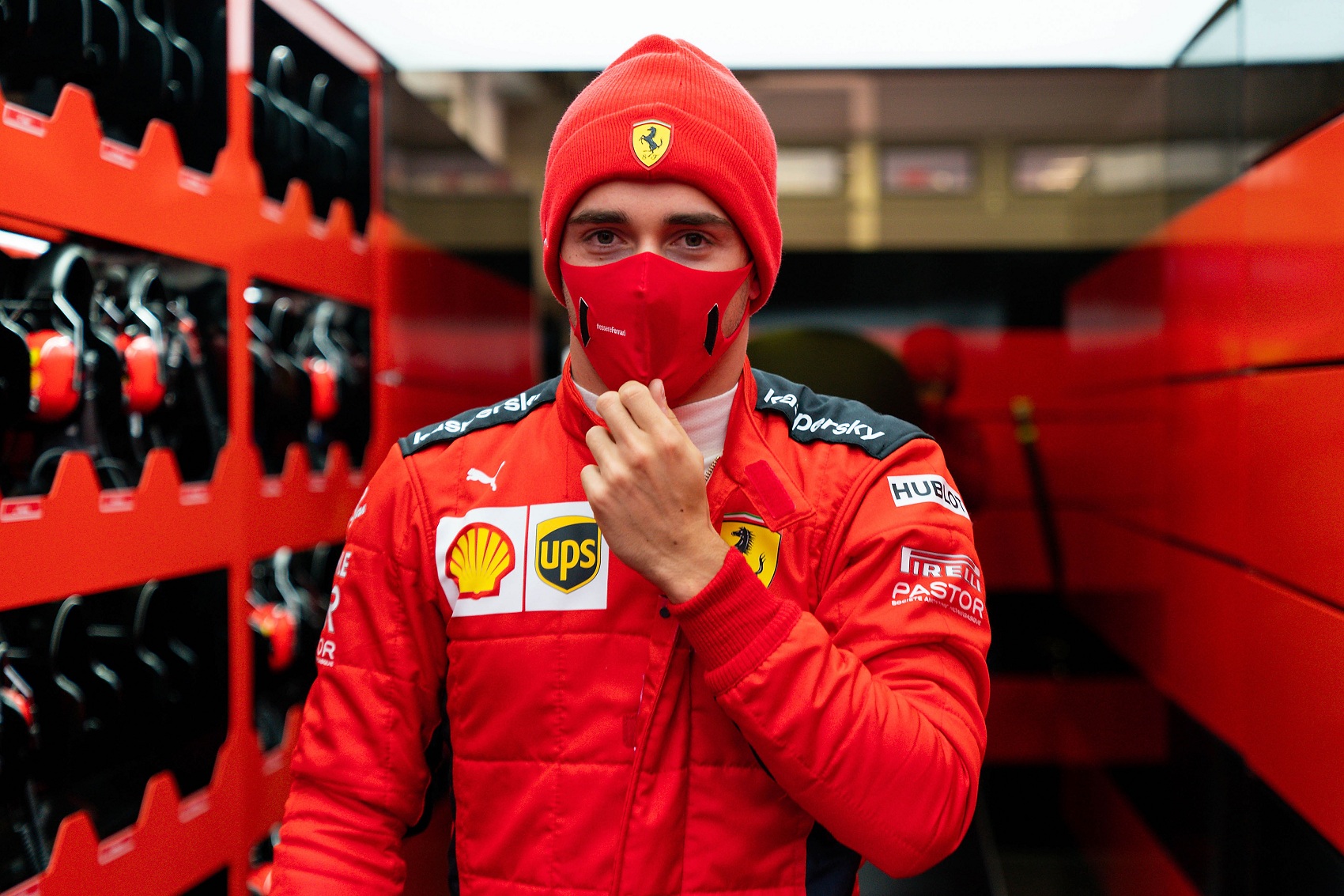 Charles Leclerc, Ferrari, racingline