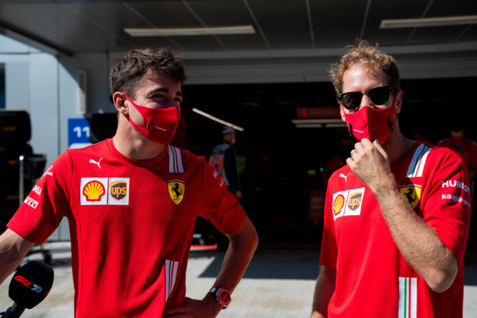 Charles leclerc, Sebastian Vettel, racingline