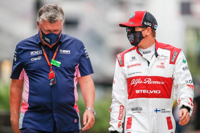 otmar szafnauer, kimi räikkönen