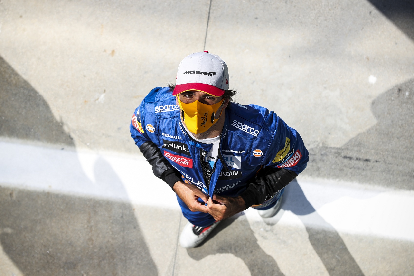 Carlos Sainz, McLaren, racingline