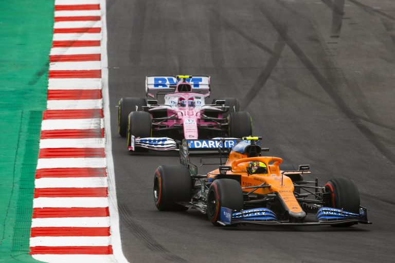 Lando Norris, Lance Stroll, McLaren, Racing Point, racingline