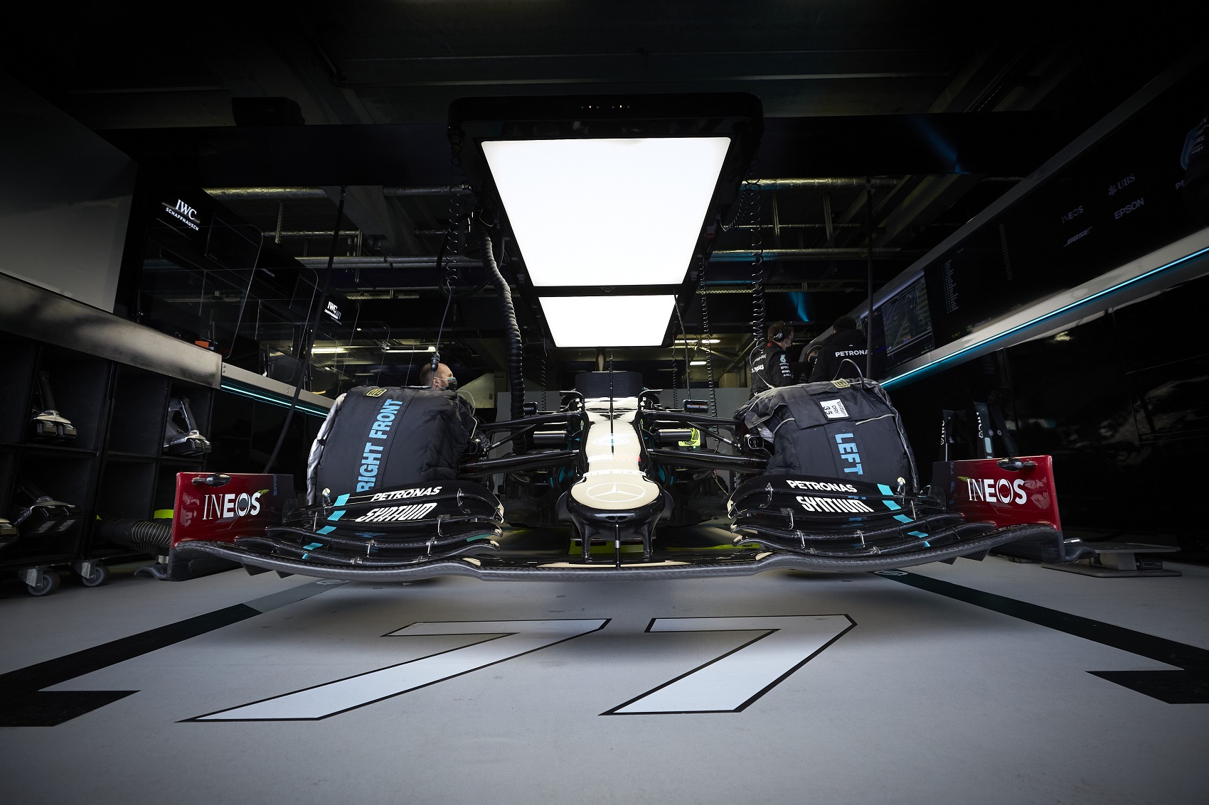 Valtteri Bottas, Mercedes, racingline