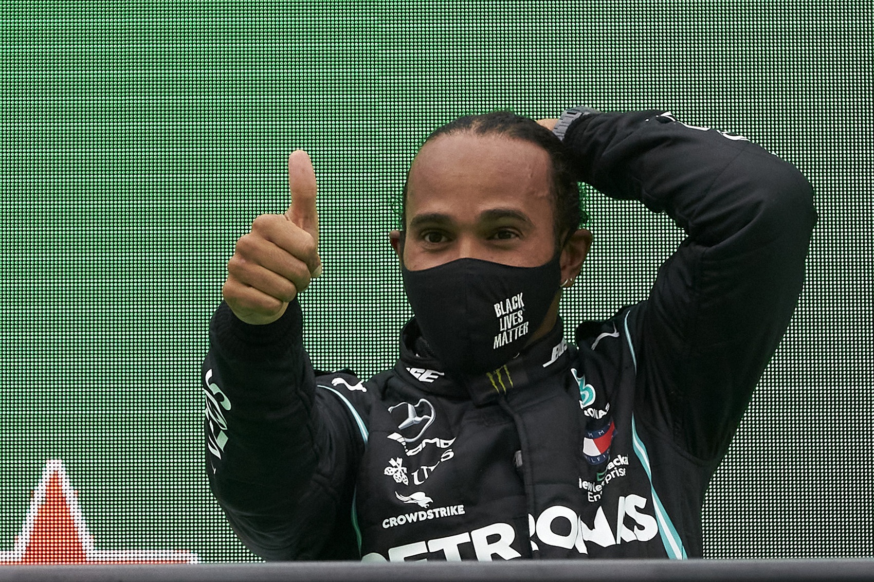 Lewis Hamilton, Mercedes, racingline