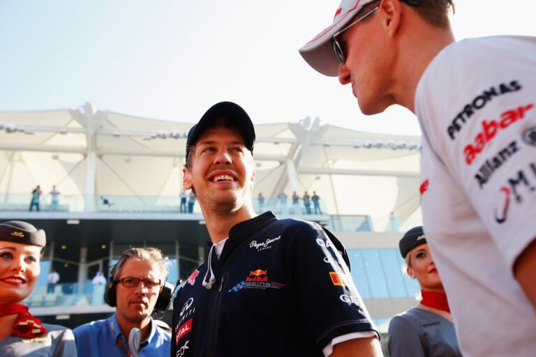 Sebastian Vettel, Michael Schumacher, Red Bull, Mercedes, racingline, rekordot